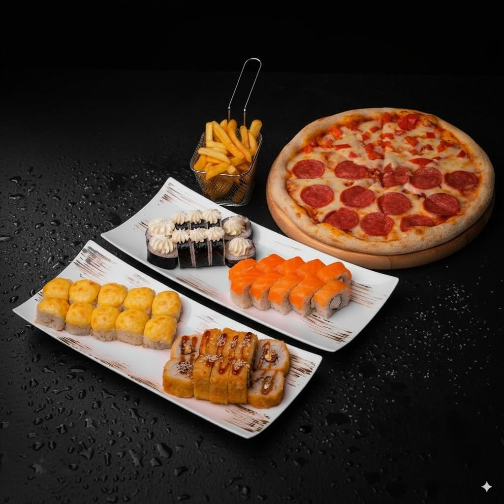 Сет Босс с порцией фри